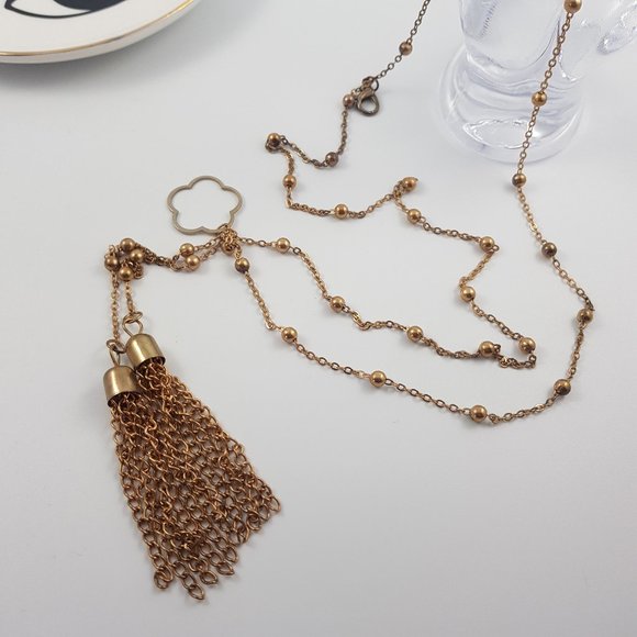 🌈 SOLD Amazing modern necklace - Picture 2 of 5